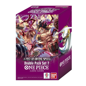 One Piece Card Game: Double Pack Display – A Fist of Divine Speed [DP-07]