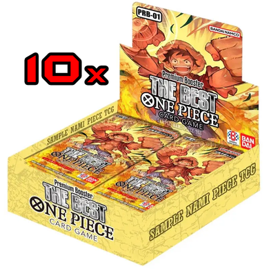 One Piece Card Game Premium Booster Box Case [PRB-01] (Booster Box x 10)