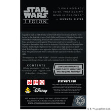 Load image into Gallery viewer, Star Wars Legion Fifth Brother and Seventh Sister Operative Expansion