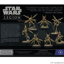 Load image into Gallery viewer, Star Wars Legion Geonosian Warriors Squad Pack