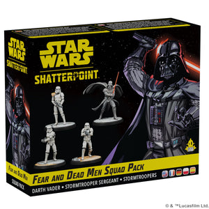 Star Wars Shatterpoint Fear and Dead Men Squad Pack: Darth Vader Squad Pack