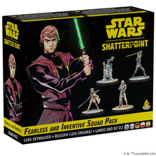 Load image into Gallery viewer, Star Wars Shatterpoint Fearless and Inventive: Luke Skywalker Squad Pack