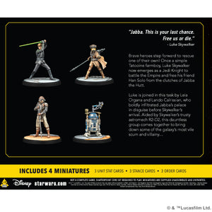 Star Wars Shatterpoint Fearless and Inventive: Luke Skywalker Squad Pack