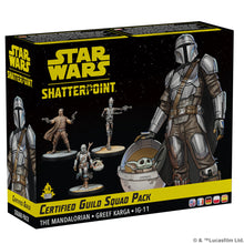 Load image into Gallery viewer, Star Wars Shatterpoint Certified Guild: The Mandalorian Squad Pack 