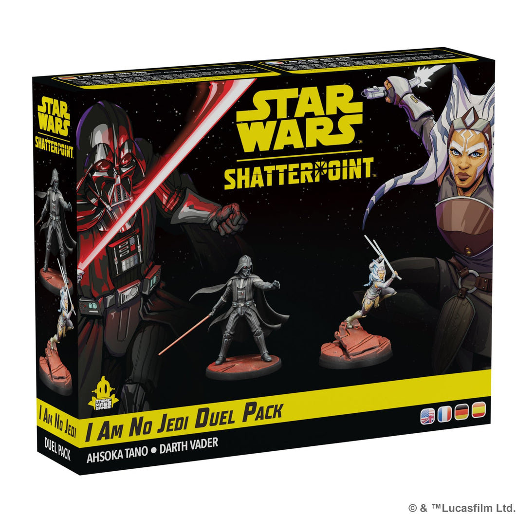 Star Wars Shatterpoint I Am No Jedi Duel Pack - Ahsoka Tano and Darth Vader