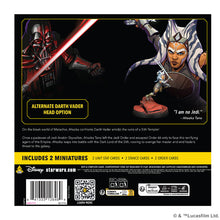 Load image into Gallery viewer, Star Wars Shatterpoint I Am No Jedi Duel Pack - Ahsoka Tano and Darth Vader