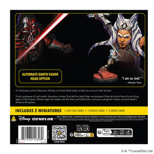 Star Wars Shatterpoint I Am No Jedi Duel Pack - Ahsoka Tano and Darth Vader