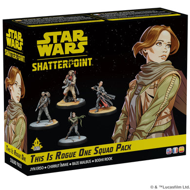 Star Wars Shatterpoint This is Rogue One: Jyn Erso Squad Pack