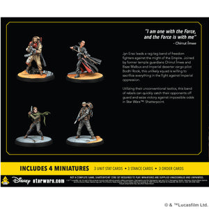 Star Wars Shatterpoint This is Rogue One: Jyn Erso Squad Pack