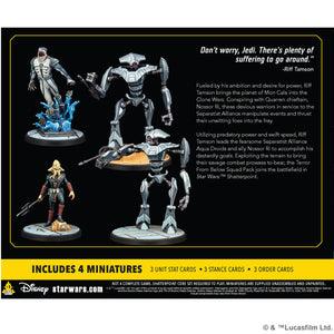 Star Wars Shatterpoint Terror From Below Squad Pack