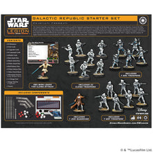 Load image into Gallery viewer, Star Wars: Legion - Galactic Republic Starter Set