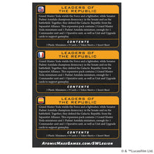 Load image into Gallery viewer, Star Wars: Legion – Leaders of the Republic