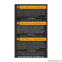 Load image into Gallery viewer, Star Wars: Legion - Han Solo &amp; Chewbacca Character Pack