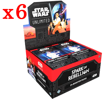 Star Wars Unlimited - Spark of Rebellion Case (6 Booster Boxes)