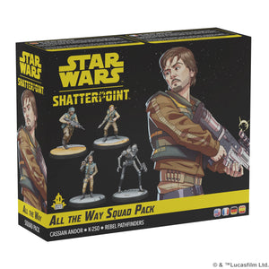 Star Wars Shatterpoint All the Way: Cassian Andor Squad Pack