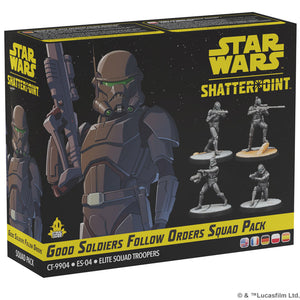 Star Wars Shatterpoint Good Soldiers Follow Orders: Elite Squad Troopers Squad Pack
