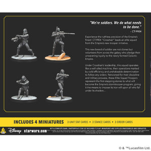Star Wars Shatterpoint Good Soldiers Follow Orders: Elite Squad Troopers Squad Pack