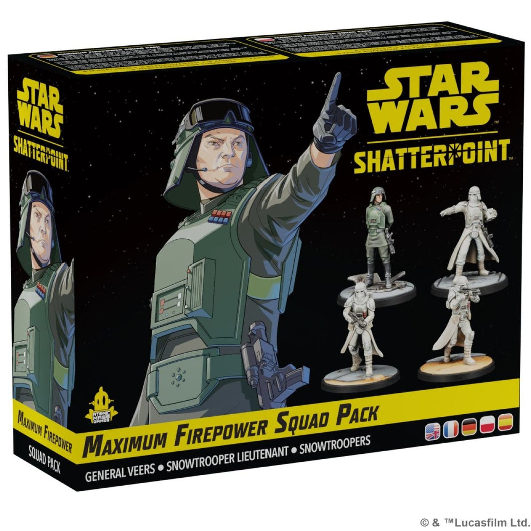 Star Wars Shatterpoint Maximum Firepower: General Veers Squad Pack
