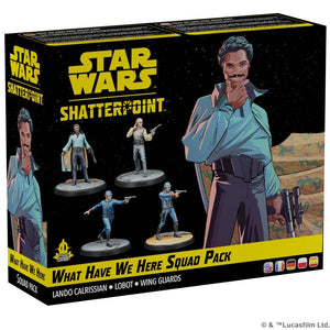 Star Wars Shatterpoint What Have We Here: Lando Calrissian Squad Pack
