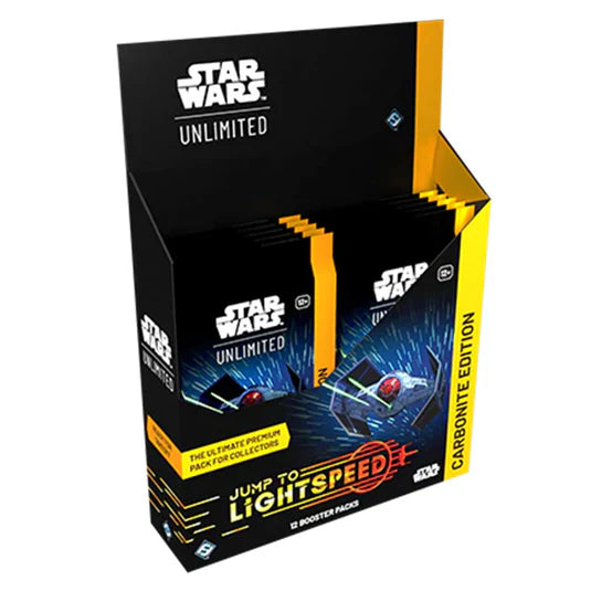 Star Wars Unlimited - Jump to Lightspeed Carbonite Edition Booster Box (12 Packs)