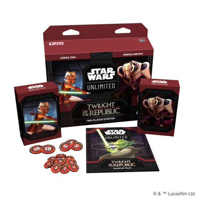 Star Wars Unlimited - Twilight of the Republic Two-Player Starter Set