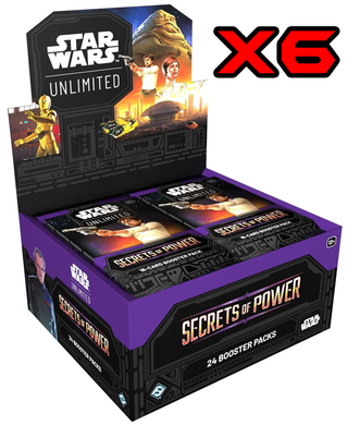 Star Wars Unlimited - Secrets of Power Case (6 x Booster Boxes)