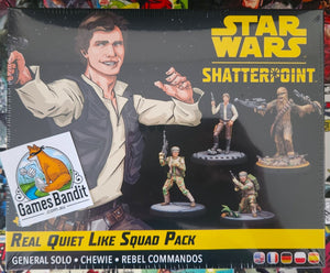 Star Wars Shatterpoint Real Quiet Like: Han Solo Squad Pack