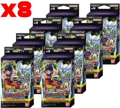 Dragon Ball Super Card Game Zenkai Series 06 Perfect Combination Premium Pack Display (x8)