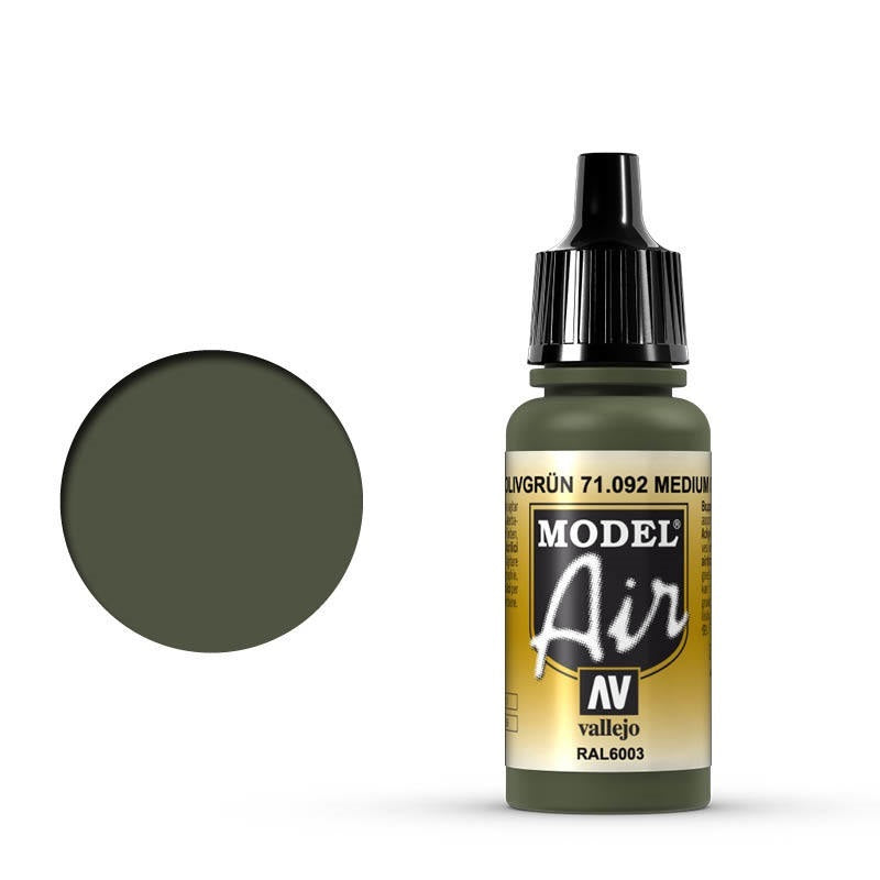 Vallejo - Model Air - Medium Olive 17 ml