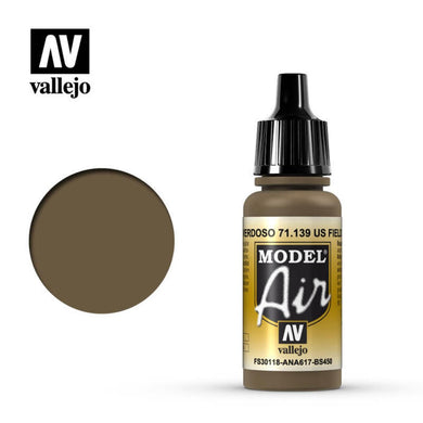 Vallejo - Model Air - US Field Drab 17 ml