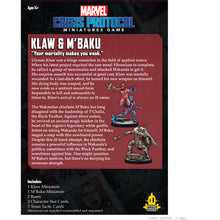 Load image into Gallery viewer, Marvel Crisis Protocol Klaw &amp; M&#39;Baku