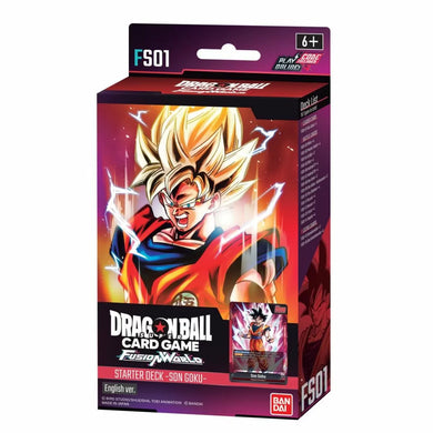 Dragon Ball Super Card Game Fusion World Starter Deck Display Son Goku [FS01]