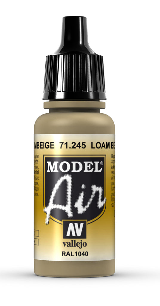 Vallejo - Model Air - Loam Beige 17 ml