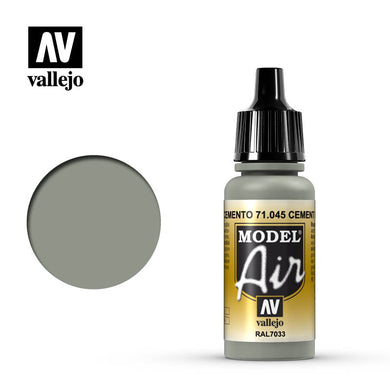 Vallejo - Model Air - Cement Gray 17 ml