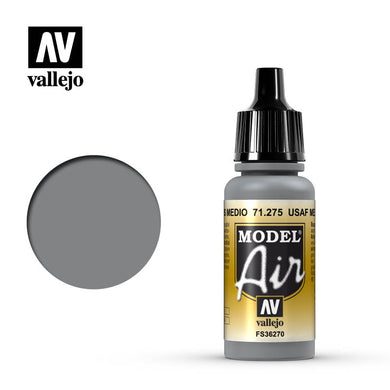 Vallejo - Model Air - USAF Medium Gray 17 ml