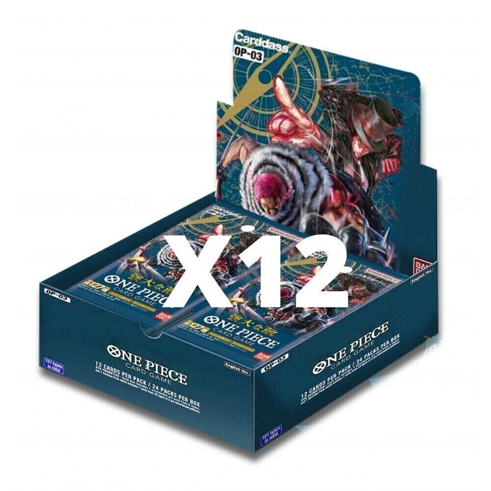 One Piece Card Game Pillars of Strength OP-03 Booster Box CASE (x12 Bo Games Bandit One Piece Card Game Pillars of Strength OP-03 Booster Box CASE (x12 Bo Games Bandit