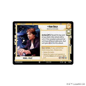 Star Wars Unlimited - Jump to Lightspeed - Spotlight Deck: Han Solo [14th March]