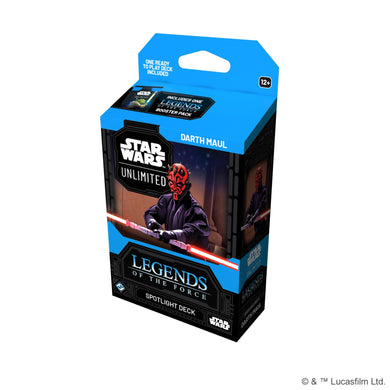 Star Wars Unlimited - Legends of the Force Darth Maul Spotlight Deck