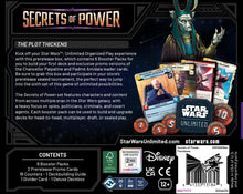 Load image into Gallery viewer, Star Wars Unlimited - Secrets of Power Prerelease Box