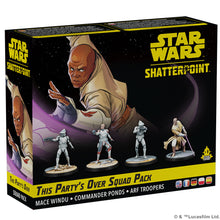 Load image into Gallery viewer, Star Wars Shatterpoint This Party&#39;s Over: Mace Windu Squad Pack