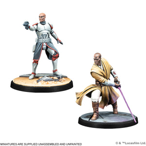 Star Wars Shatterpoint This Party's Over: Mace Windu Squad Pack Command Ponds