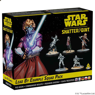 Star Wars Shatterpoint Lead by Example: Plo Koon Squad Pack