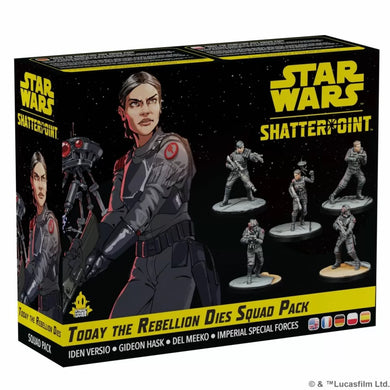 Star Wars Shatterpoint Today the Rebellion Dies Squad PackStar Wars Shatterpoint Today the Rebellion Dies: Iden Versio Squad Pack