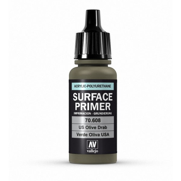 Vallejo - Surface Primer - US Olive Drab 17 ml