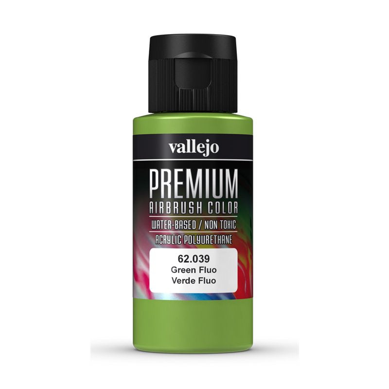 Vallejo - Premium Colour - Fluorescent Green 60 ml