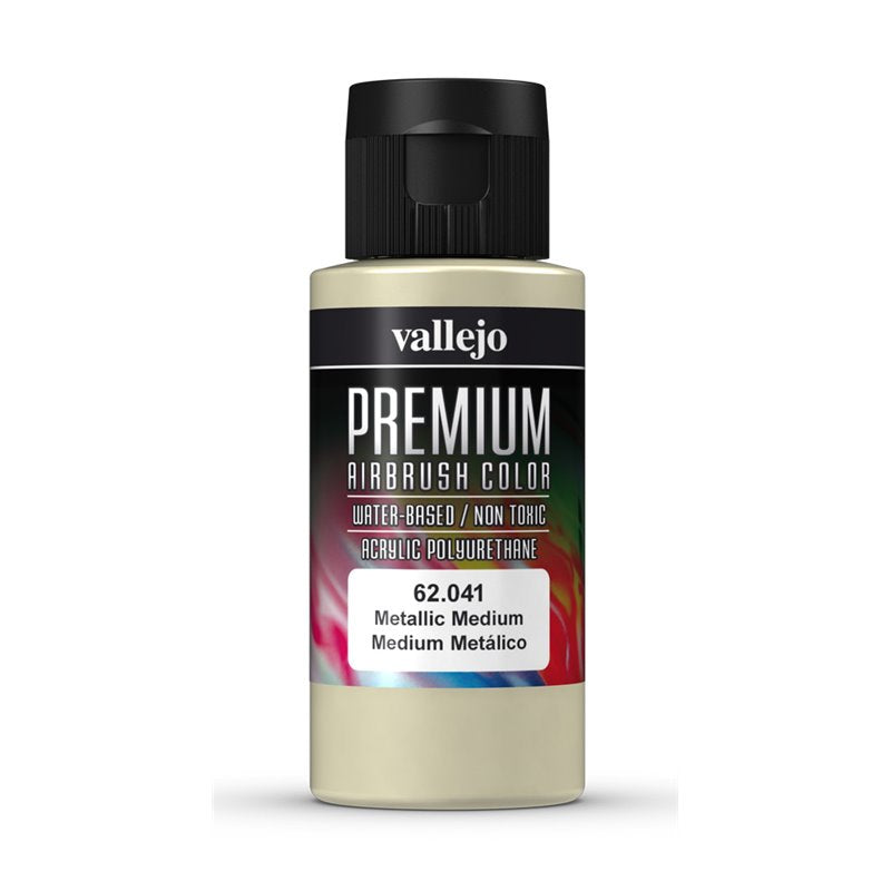 Vallejo - Premium Colour - Metallic Medium 60 ml