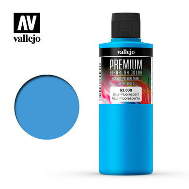 Vallejo - Premium Colour - Fluorescent Blue 200ml