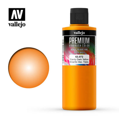 Vallejo - Premium Colour - Candy Dark Yellow 200ml