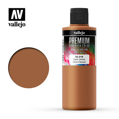 Vallejo - Premium Colour - Dark Ochre 200ml