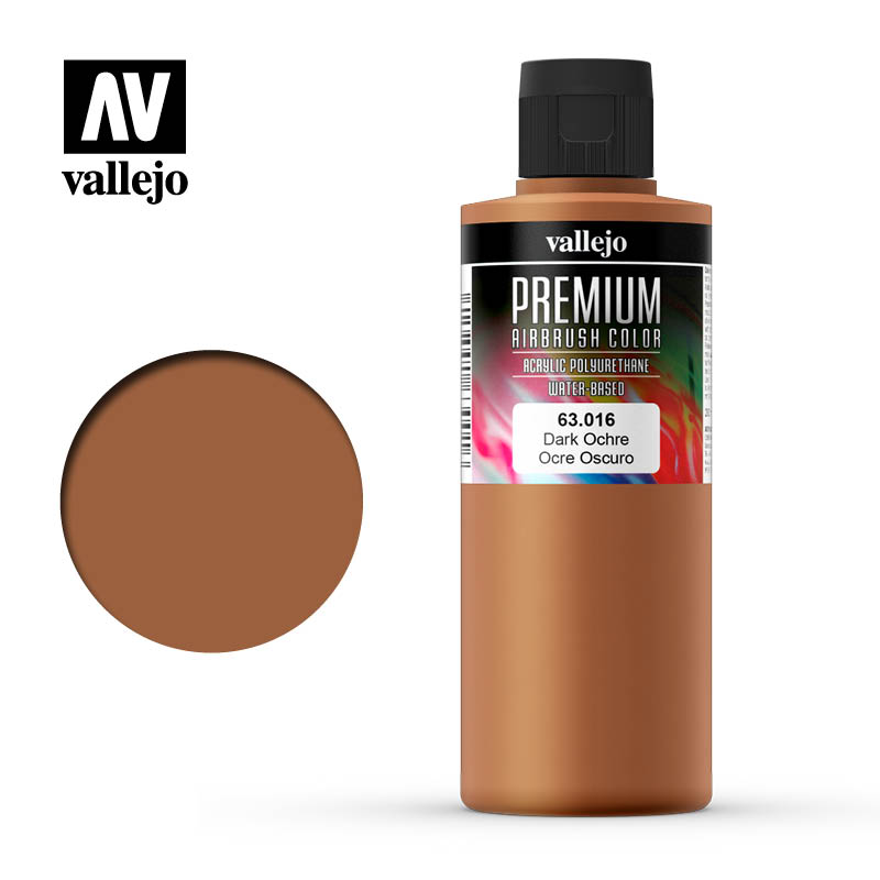 Vallejo - Premium Colour - Dark Ochre 200ml